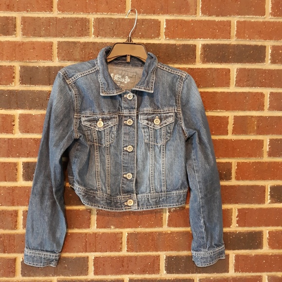 Girls Denim Button Jacket Size 14 - Picture 6 of 8